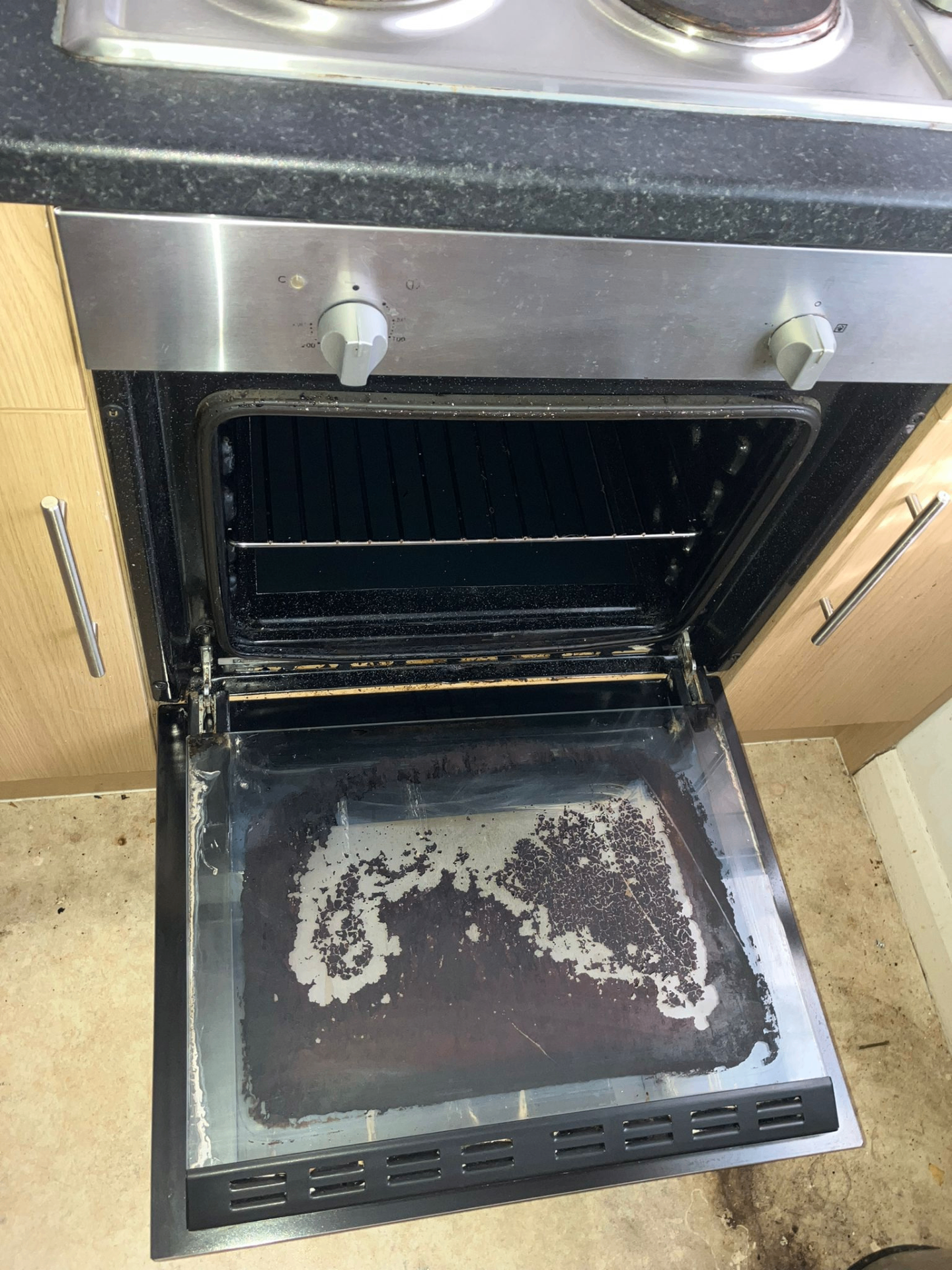 Oven Before